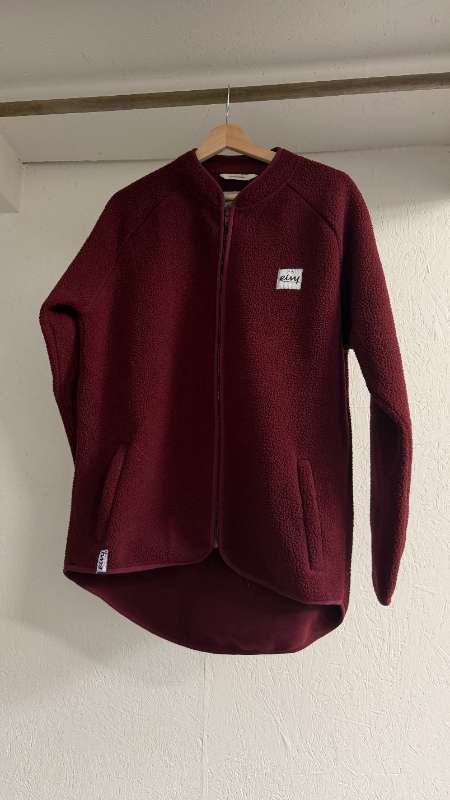 Eivy flísjakki Burgundy
