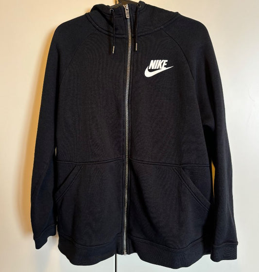 Nike rennd hettupeysa