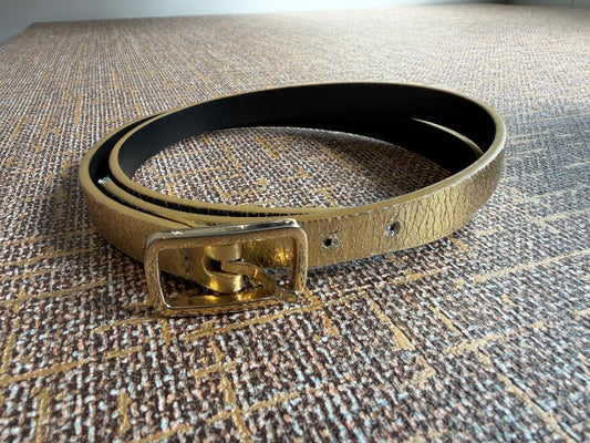 +Gold belt