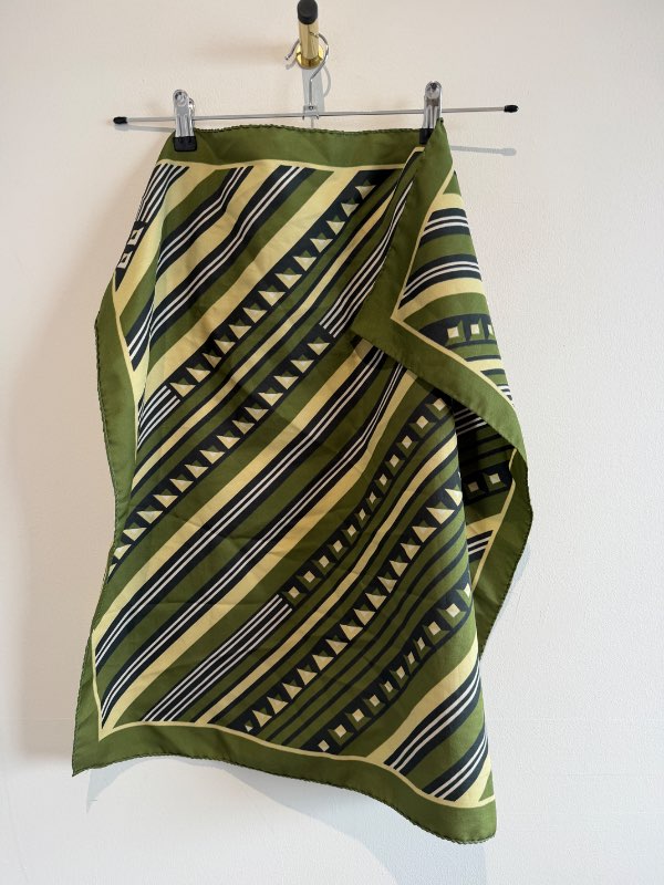 Green scarf