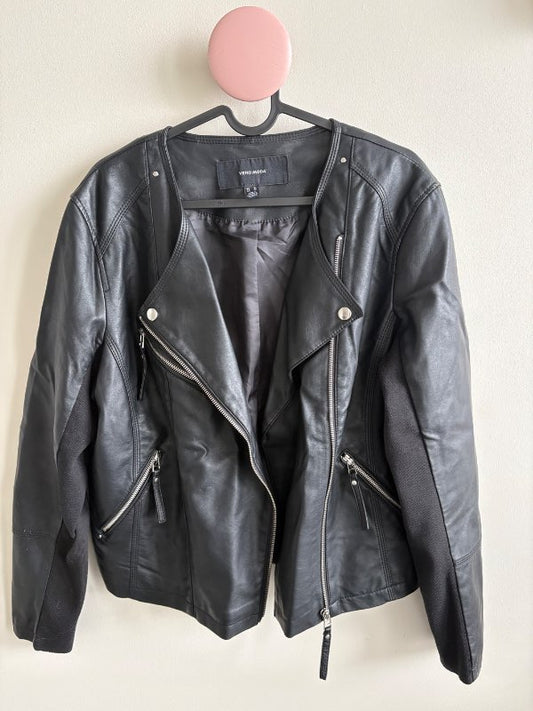 Pleðurjakki Vero Moda