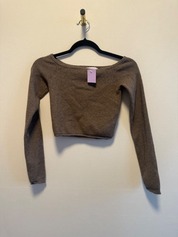 Brúnn off shoulder