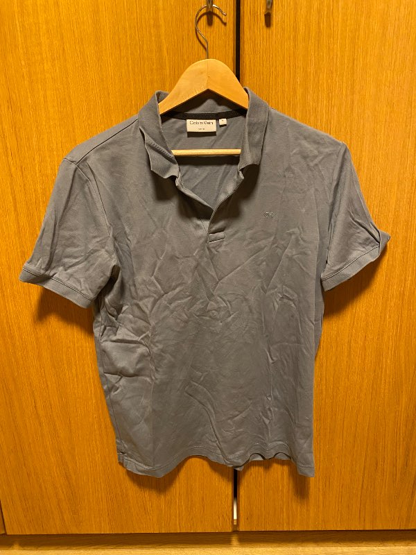 Calvin Klein polo ljósblár