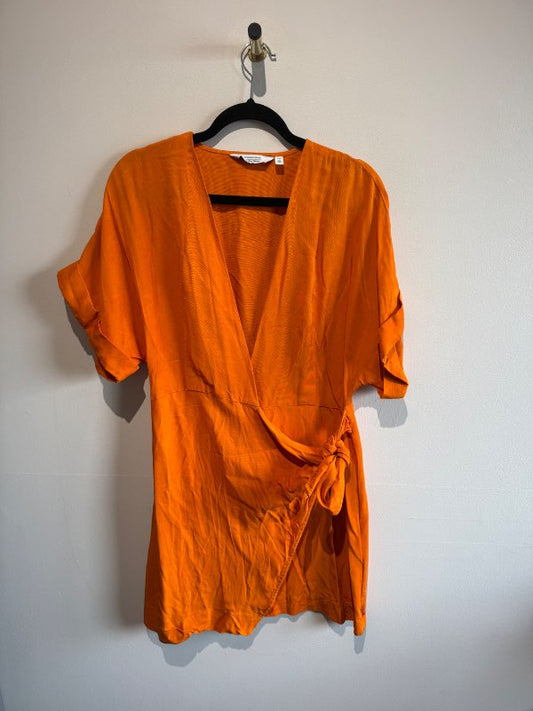 &amp; other stories orange dress