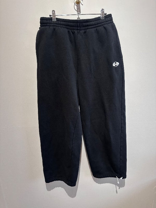 Svartar joggingbuxur