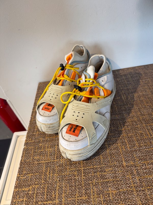 Heron the priest shoes