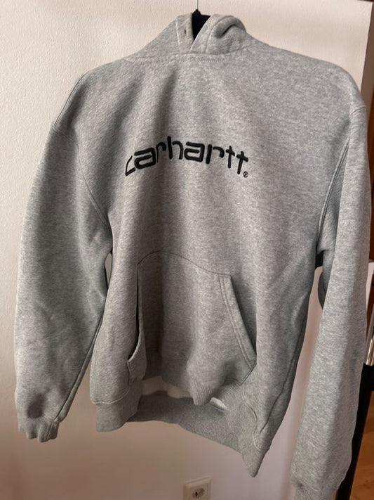 Carhartt grá hettupeysa