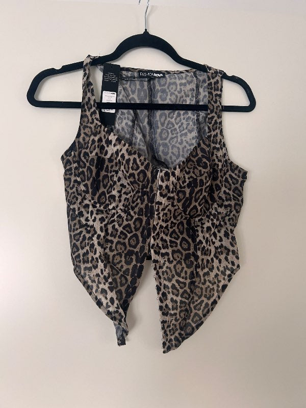 Leopard corset