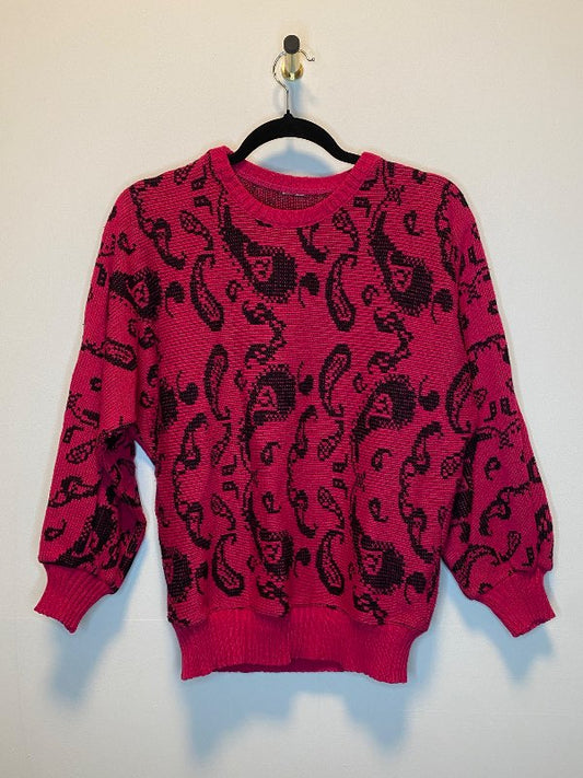 ~Vintage Paisley Sweater