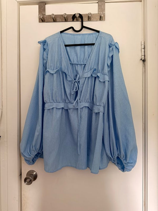 Blue blouse