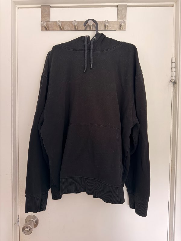 Black hoodie