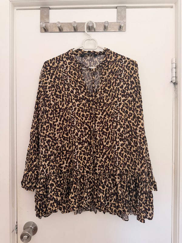 Cheetah blouse