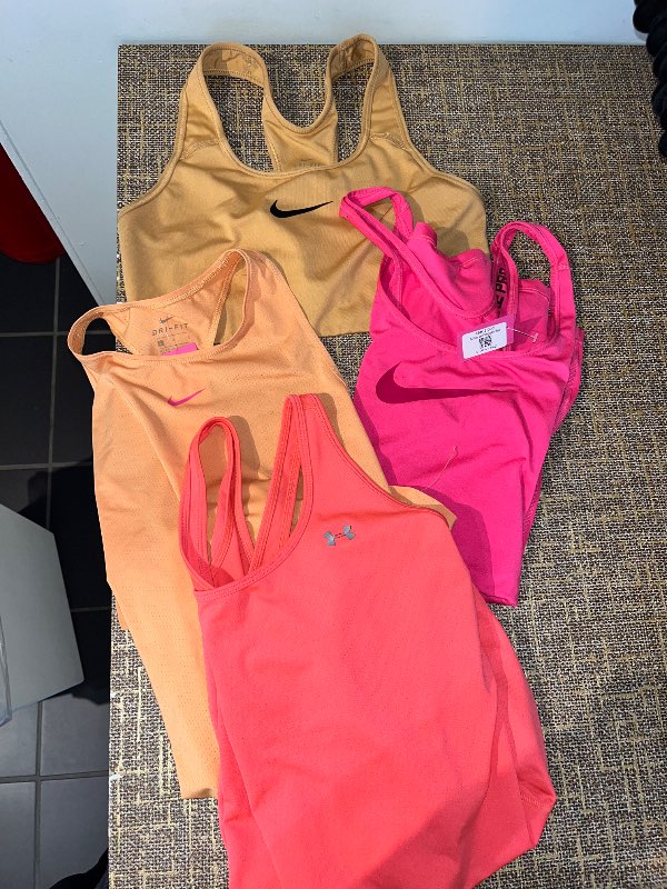 Nike training shirts