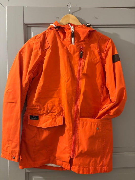 Orange jacket North Rock