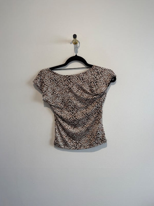 Stradivarius Backless leopard bolur