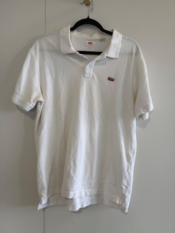 Levis polo skyrta hvít