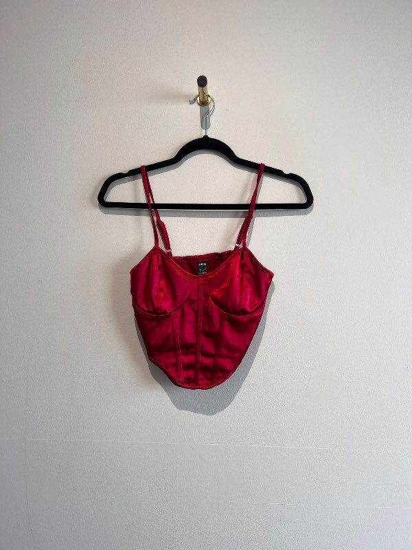 Rautt corset