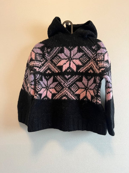 Handprjónuð svört