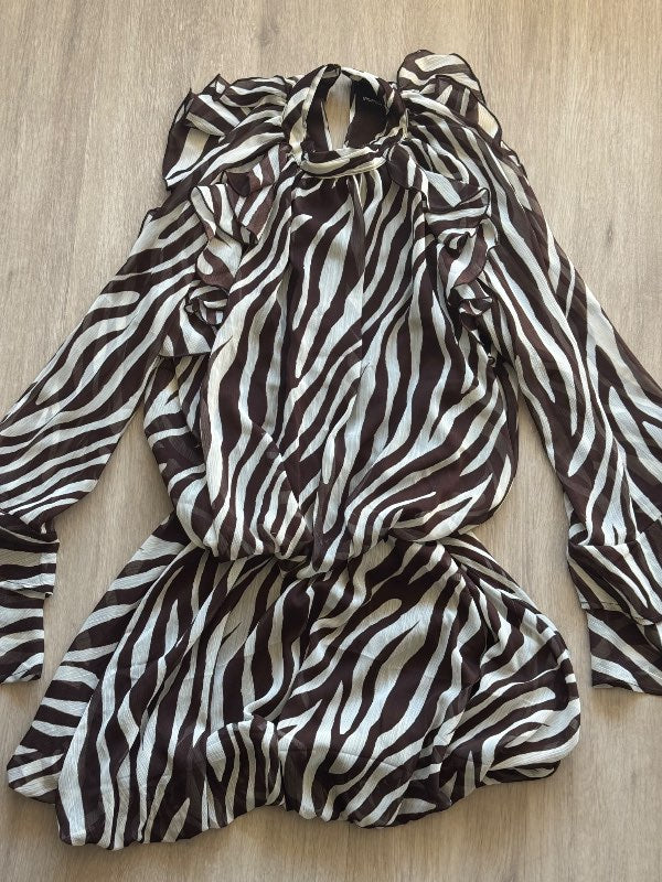 Gina Tricot munstraður kjóll aldrei notaður