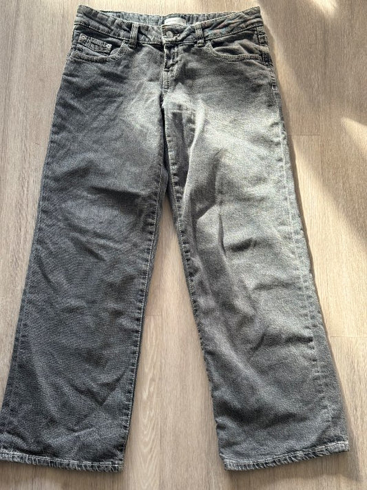 Gina Tricot gráar gallabuxur