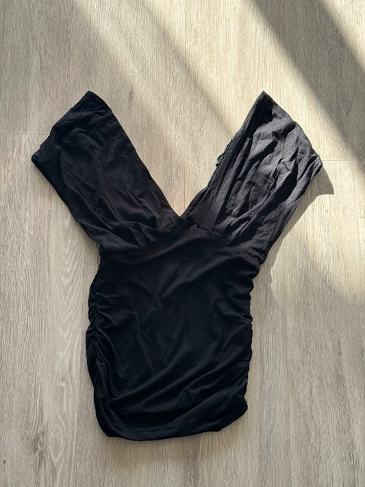 Gina Tricot svartur bolur 1x notaður