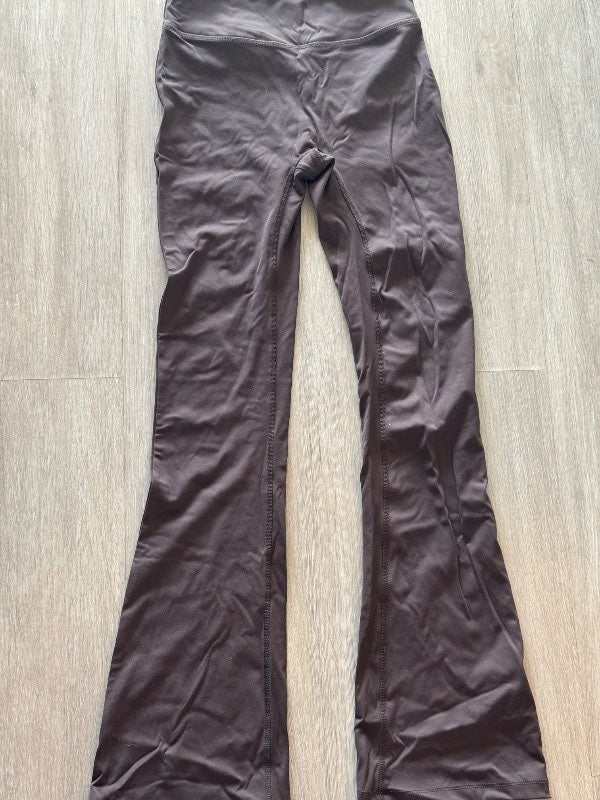 Gina Tricot brúnar flare leggings