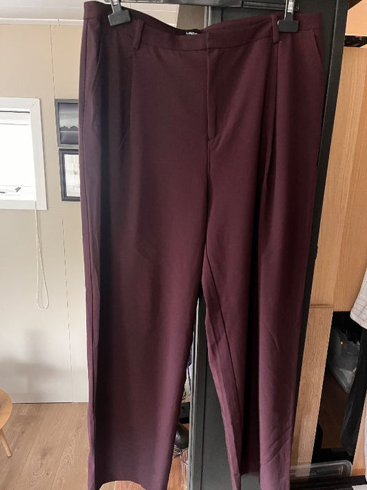 Lindex buxur vínrauðar