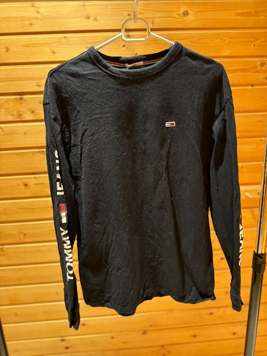 Tommy jeans langermabolur svartur
