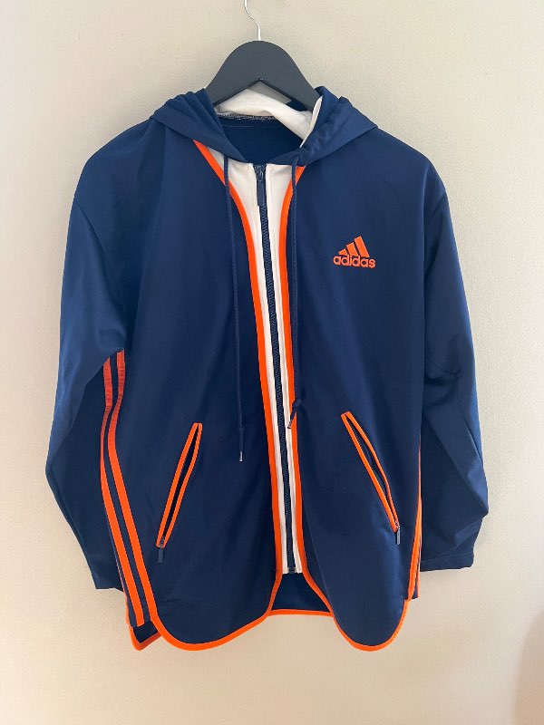 Adidas blá orange