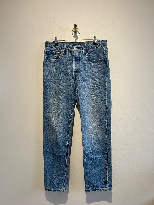 Levi’s 501 ljósbláar gallabuxur