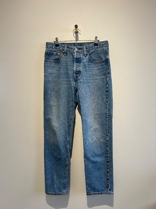 Levi’s 501 ljósbláar gallabuxur
