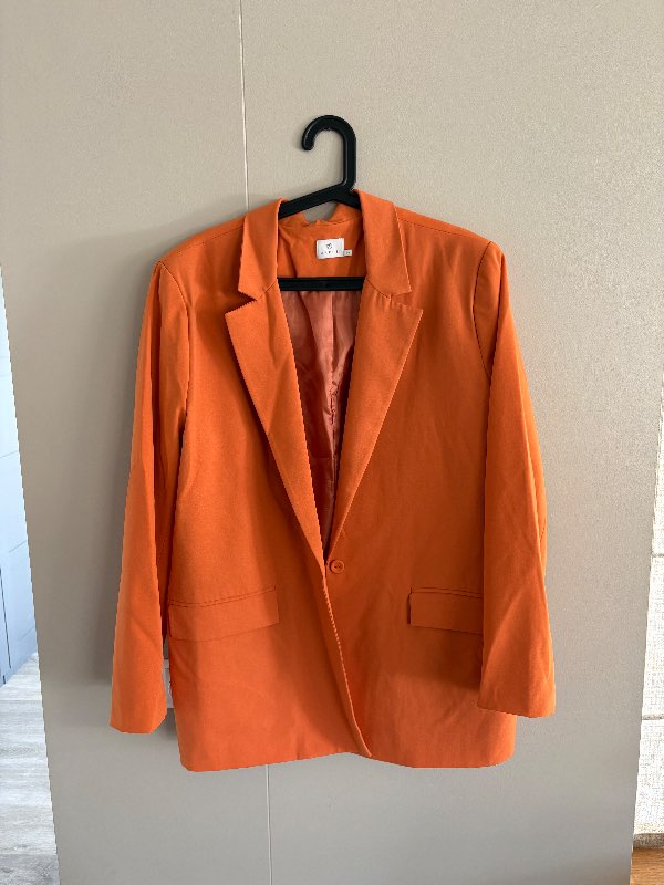Appelsínugulur blazer