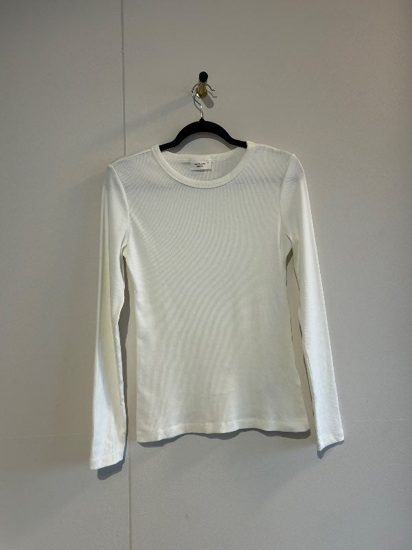 Gina tricot langerma viltu hvítur