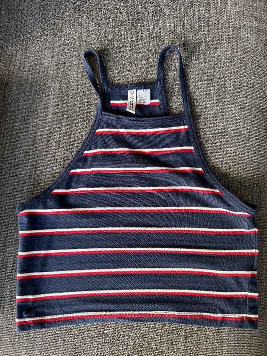 Hlýrabolur röndóttur