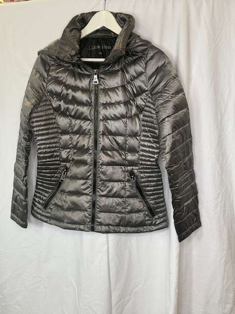 Calvin Klein dún jakki m.hettu