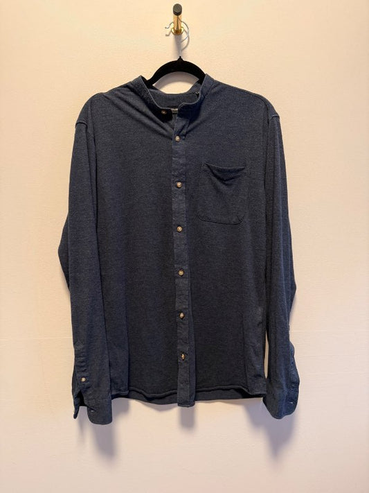 Jack and jones dökkblá skyrta