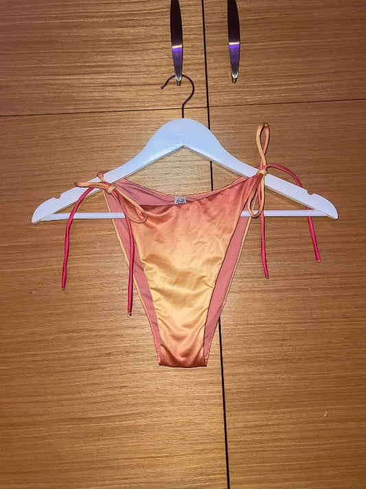 orange swim panties