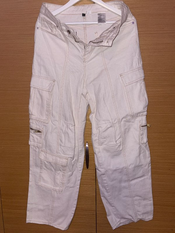 Cream pants H&M