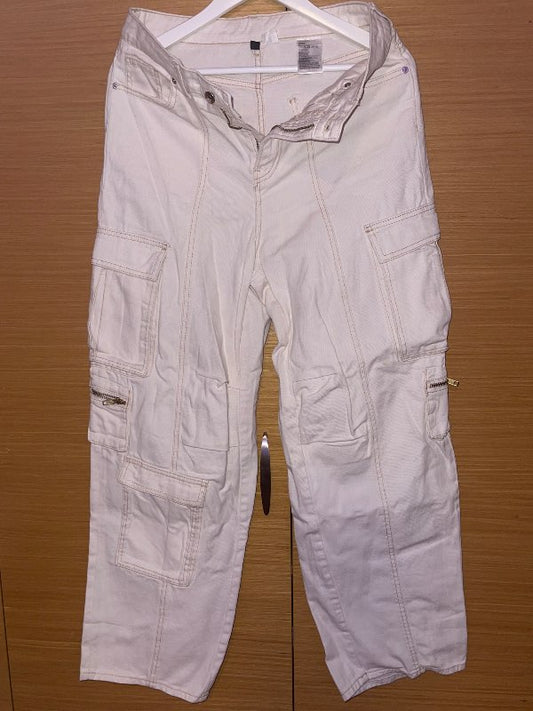 Cream pants H&M