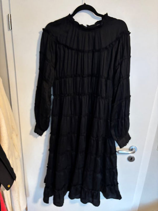 Mapp jeans kjóll svartur