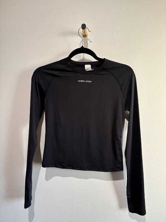 MUSERA sports shirt, black - small sizes