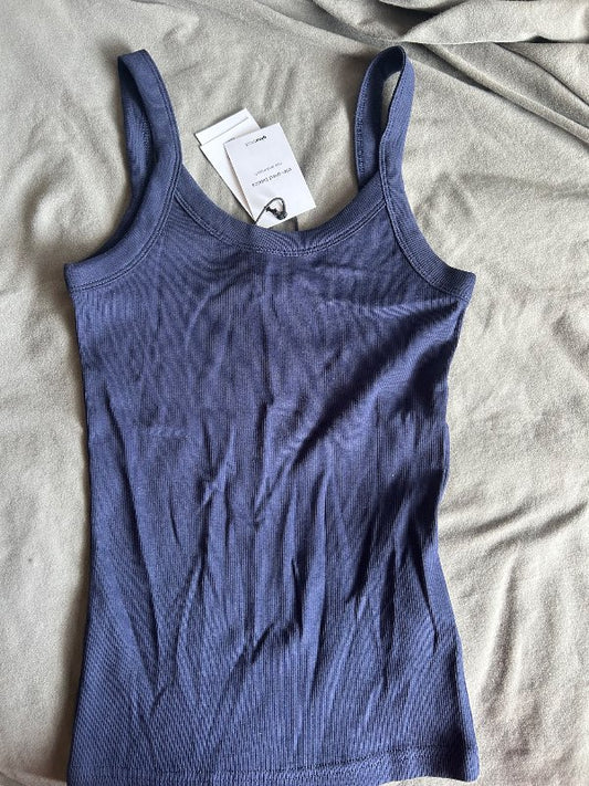 Blár gina tricot hlýrabolur