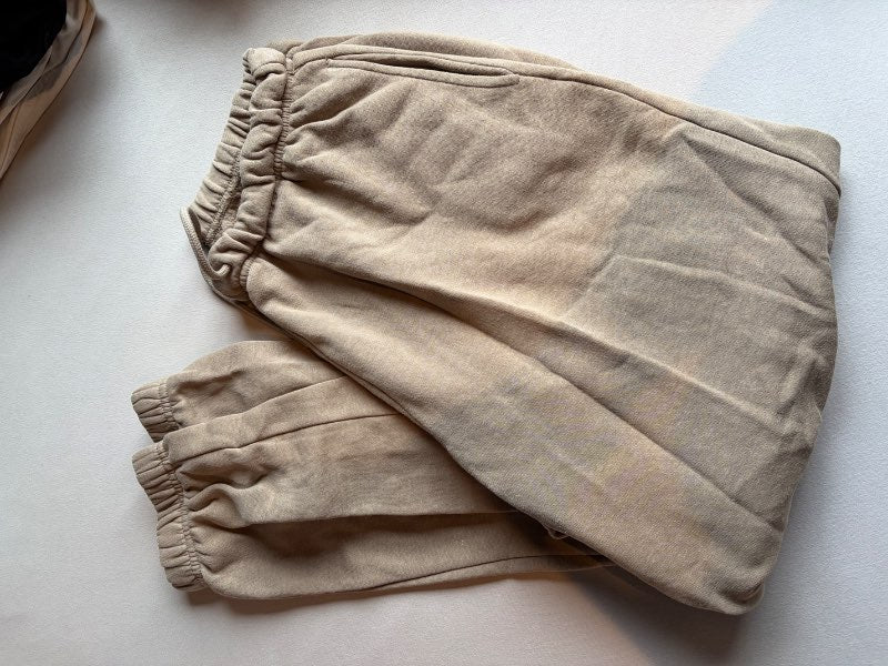 Brúnar jogging buxur
