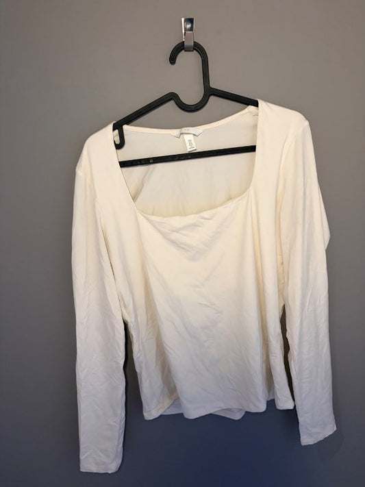 H&M langermabolur Hvítue