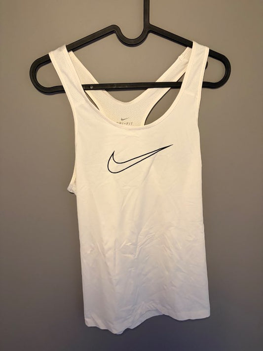 Nike hlýrabolur hvitur