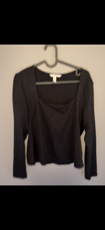H&M langermabolur svartur