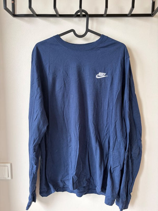 Nike langerma blár