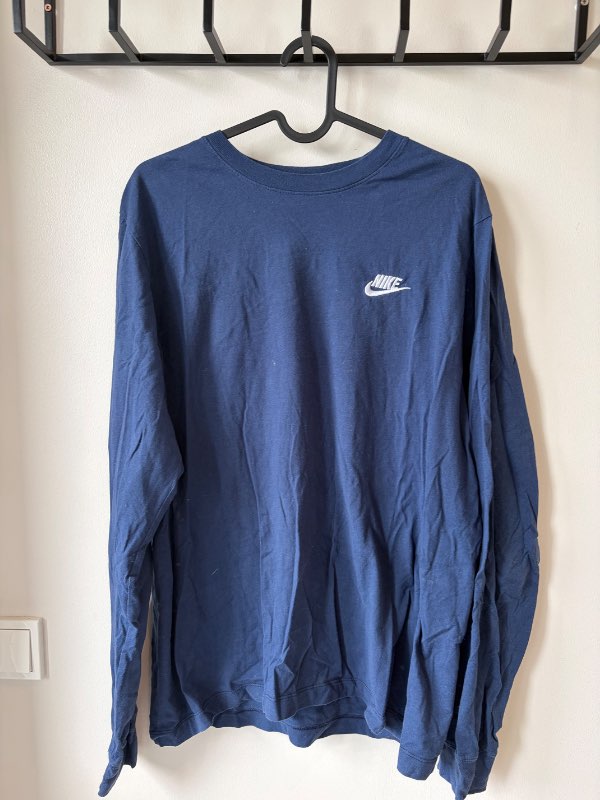 Nike langerma blár