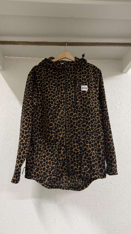 Eivy fleece jakki hlébarðamynstur