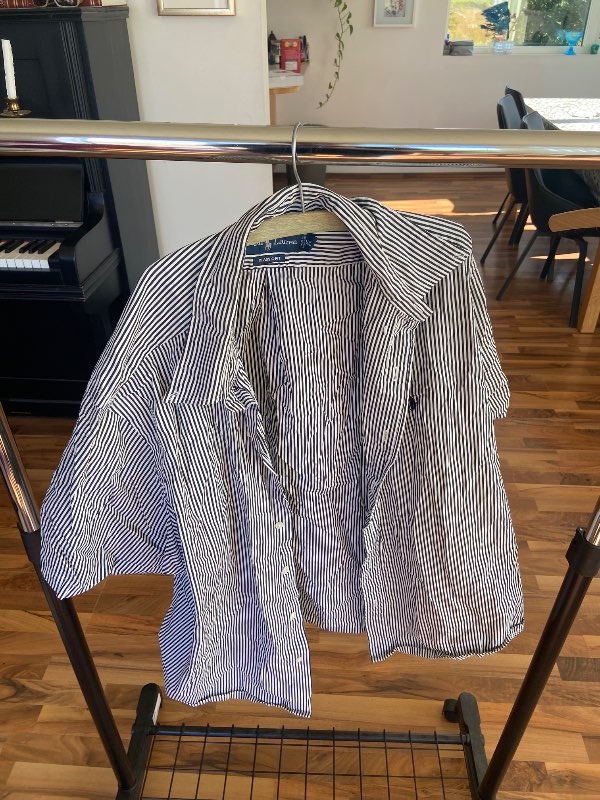 Stuttermaskyrta- ralph lauren